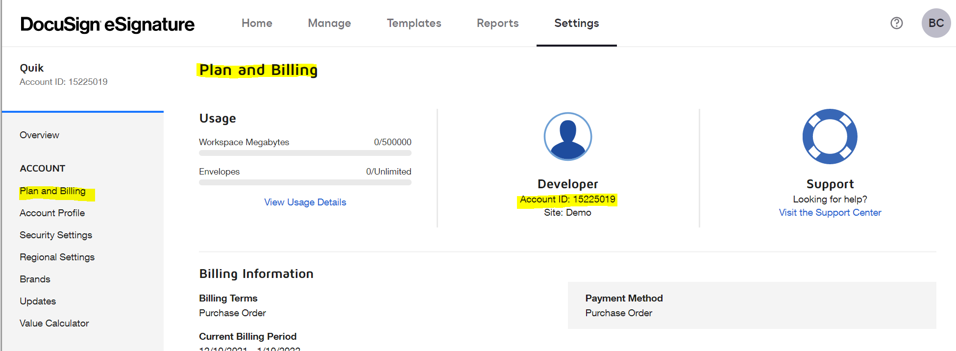 DocuSign How to Connect to an Account Quik! Forms